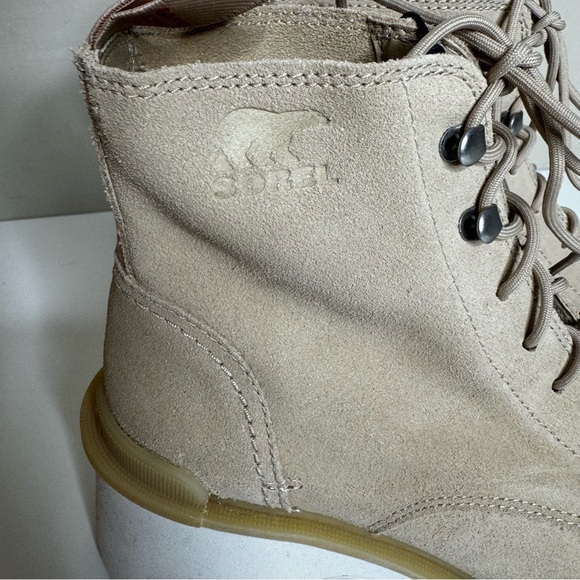 Sorel Hi-Line Chunky Heel Lace-Up Waterproof Boots size 7.5 - Picture 3 of 9